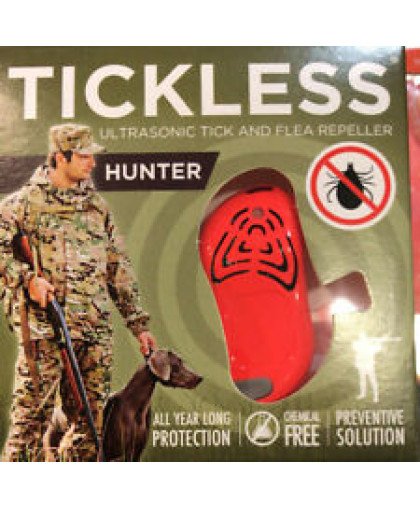 Отпугиватель клещей ультразвук. для охотников оранжевый TickLess Human