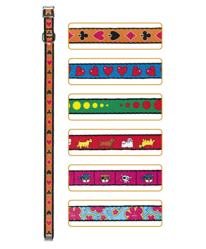 Ошейник Fantasia C 15/32 нейлон для мелк. собак и кошек Ферпласт