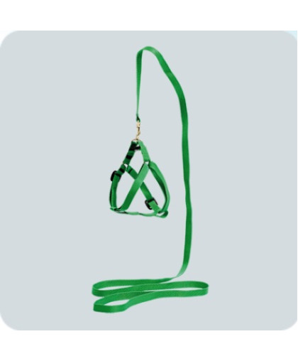  Комплект Шлейка + поводок  1,5м стропа 14мм (5шт) Зооник