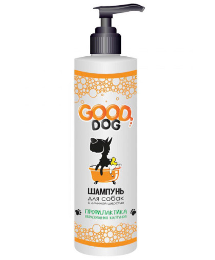  Шампунь Гуд Дог для собак с длинной шерстью  250мл*15