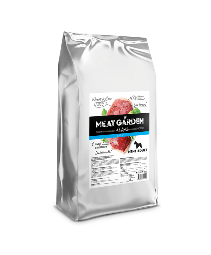 Мит Гарден/Meat Garden Basic Низкозерновой корм для собак мелких пород Утка/Яблоко 8кг Мит Гарден/Meat Garden Basic Низкозерновой корм для собак мелких пород Утка/Яблоко 8кг