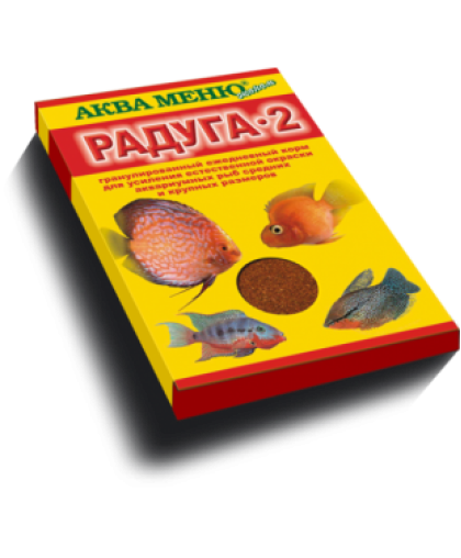  Аква-Меню Радуга-2 корм для рыб гранулы  25гр*10