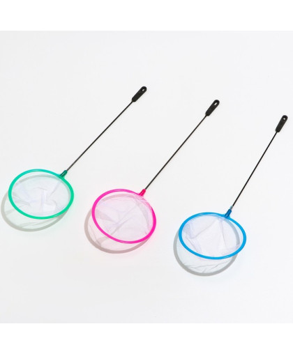 Сачок аквариумный круглый 33см D10см цвет в ассортименте Пижон Сачок аквариумный круглый 33см D10см цвет в ассортименте Пижон