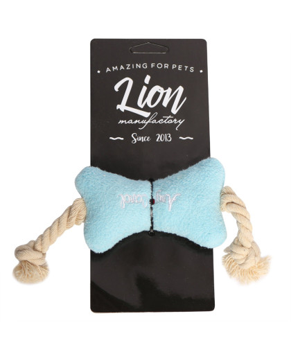 Игрушка для собак Косточка с пищалкой 10см LION Игрушка для собак Косточка с пищалкой 10см LION