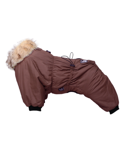 Комбинезон утепленный Nice-Style SLPK138 для девочек коричневый рМ спинка 31см LION Комбинезон утепленный Nice-Style SLPK138 для девочек коричневый рМ спинка 31см LION