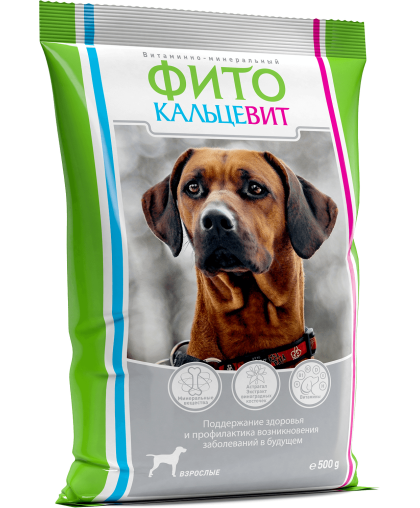  Фитокальцевит для собак  500гр*10