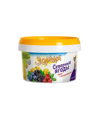 Зорька крем Северные ягоды 200гр банка*12 Зорька крем Северные ягоды 200гр банка*12