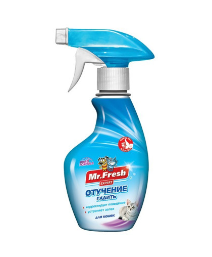 Отучение гадить Мистер Фреш/Mr.Fresh Expert для кошек 200мл Отучение гадить Мистер Фреш/Mr.Fresh Expert для кошек 200мл