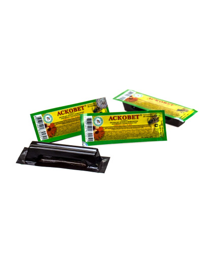 Асковет 1мл/10доз (лечение и профил. аскосфероза и аспергиллеза пчел) Асковет 1мл/10доз (лечение и профил. аскосфероза и аспергиллеза пчел)