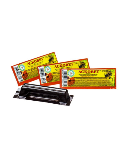 Асковет 0,5мл/5доз (лечение и профил. аскосфероза и аспергиллеза пчел) Асковет 0,5мл/5доз (лечение и профил. аскосфероза и аспергиллеза пчел)