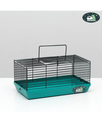 Клетка для грызунов Пижон №1 без наполнения 27*15*13см бирюзовая Клетка для грызунов Пижон №1 без наполнения 27*15*13см бирюзовая