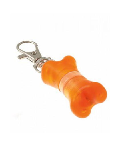 Маячок на ошейник силиконовый Косточка (3реж. работы) Пэт Лайн