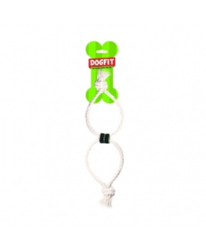 Игрушка для собак Грейфер Dogfit из х/б каната восьмерка D 13мм 35см Фаворит Игрушка для собак Грейфер Dogfit из х/б каната восьмерка D 13мм 35см Фаворит