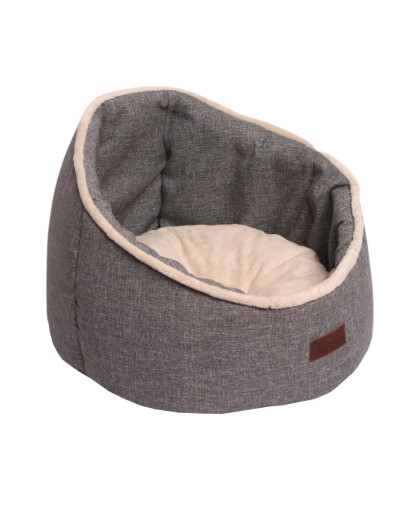  Лежанка Грей  40*40*31см серая LM00103-3 LION