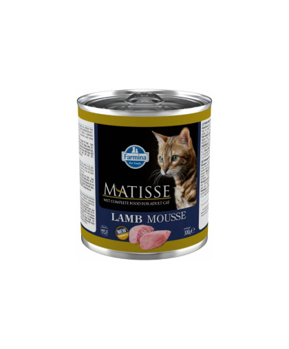 Фармина/Farmina консервы Matiess Mousse Lamb корм для кошек мусс с Ягнёнком 300гр Фармина/Farmina консервы Matiess Mousse Lamb корм для кошек мусс с Ягнёнком 300гр