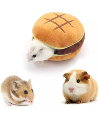 Домик для хомяков Бургер тканевый Домик для хомяков Бургер тканевый