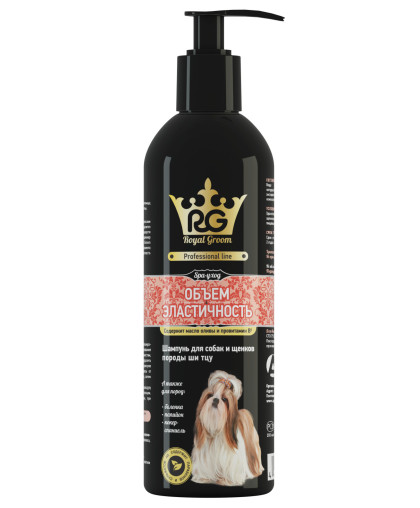 Шампунь Роял Грум Crystal Line для собак и щенков породы Ши-тцу, 200 мл объем и эластичность*15 Шампунь Роял Грум Crystal Line для собак и щенков породы Ши-тцу, 200 мл объем и эластичность*15