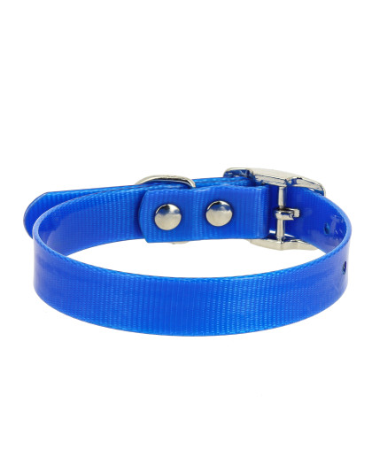 Ошейник биотановый 25мм 39-51,5см синий Каскад Ошейник биотановый 25мм 39-51,5см синий Каскад