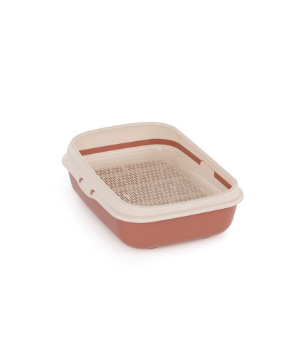 Туалет для кошек Эффи малый с бортами и сеткой на высоких ножках 42*31*14,5см Альтернатива Туалет для кошек Эффи малый с бортами и сеткой на высоких ножках 42*31*14,5см Альтернатива