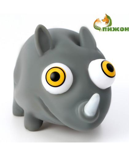 Игрушка для собак Динозавр 12см серая Пижон Игрушка для собак Динозавр 12см серая Пижон