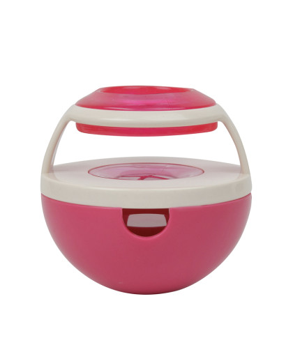 Игрушка интеррактивная для животных неваляшка розовая TY5027 STEFAN