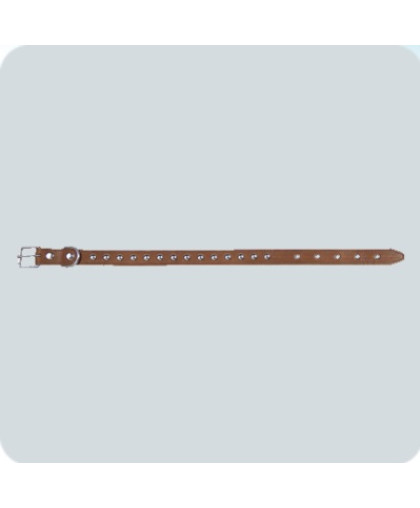 Ошейник кож. 30мм-60см (подкл.+укр.) Зооник Ошейник кож. 30мм-60см (подкл.+укр.) Зооник