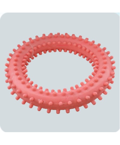 Игрушка для собак кольцо с шипами 121 мм (№5) Зооник Игрушка для собак кольцо с шипами 121 мм (№5) Зооник