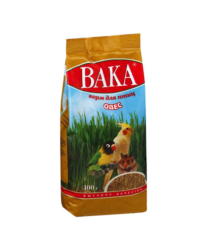  Вака в/к корм для птиц Овес  400г *14