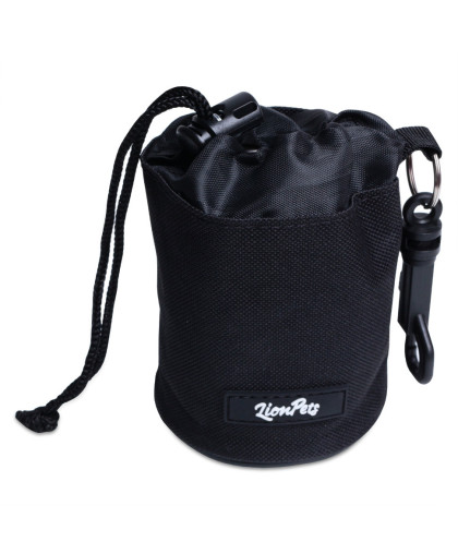 Сумка для лакомств и дрессировки 8*13см LPS-1610 черная LION Сумка для лакомств и дрессировки 8*13см LPS-1610 черная LION