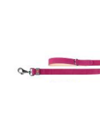  Поводок для собак кожаный  1,4*122см фиолетовый WauDog CoLLaR