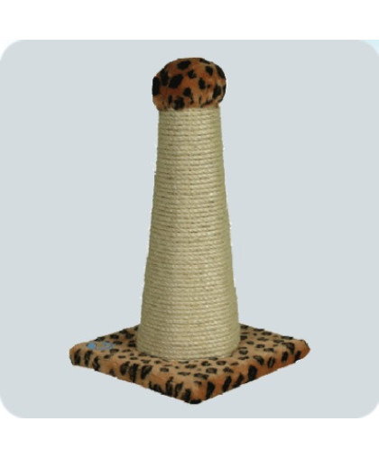  Когтеточка на подставке шестигранная  300х300х550мм Зооник