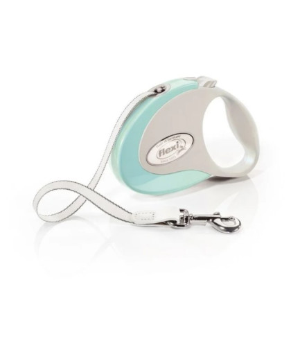  Рулетка Flexi/Флекси Style ремень рМ  5м до 25кг мятная