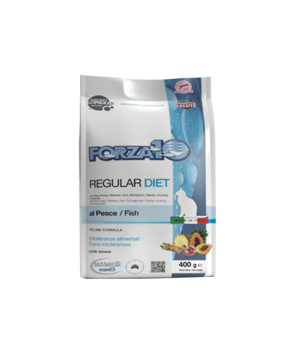 Форца10/Forza10 Diet корм для кошек гипоаллергенный Рыба 400гр Форца10/Forza10 Diet корм для кошек гипоаллергенный Рыба 400гр