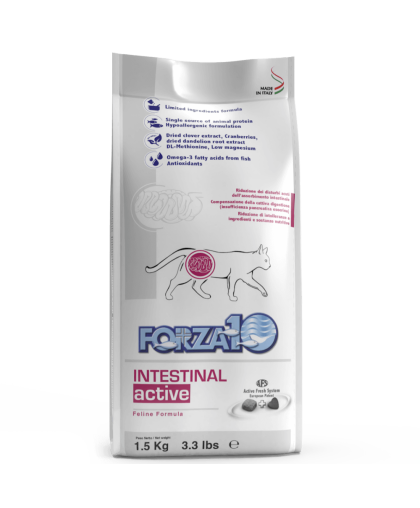 Форца10/Forza10 Intestinal корм для кошек с расстройствами ЖКТ Рыба 1,5кг Форца10/Forza10 Intestinal корм для кошек с расстройствами ЖКТ Рыба 1,5кг