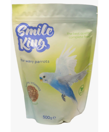 Смайл Кинг/Smile King корм для волнистых попугаев 500гр*12 Смайл Кинг/Smile King корм для волнистых попугаев 500гр*12