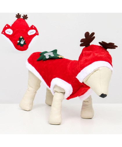 Комбинезон Новогодний Оленёнок рМ спинка 25см Пижон Комбинезон Новогодний Оленёнок рМ спинка 25см Пижон