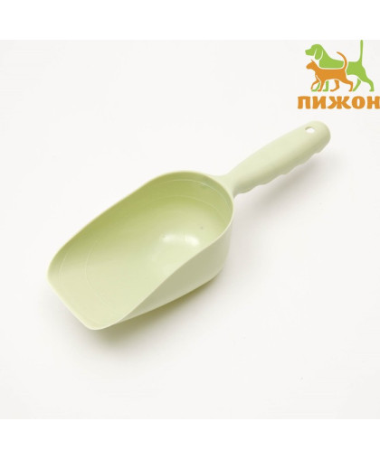 Совок для корма мерный 24см*8см*6см зеленый Пижон Совок для корма мерный 24см*8см*6см зеленый Пижон