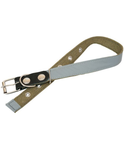 Ошейник Брезент 25 1слой-50см светоотраж СА