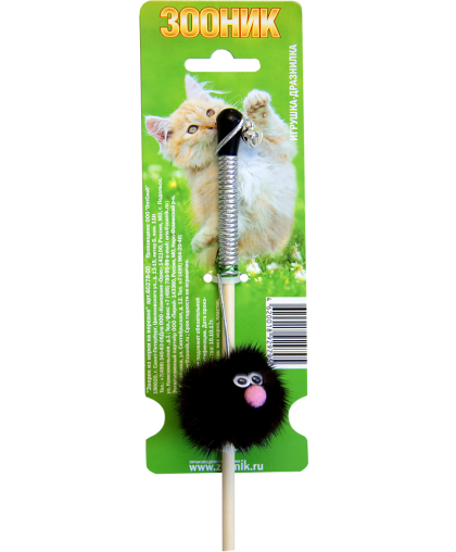 Игрушка для кошек дразнилка для кошек Зверек из норки на веревке 50 см (07091) Зооник Игрушка для кошек дразнилка для кошек Зверек из норки на веревке 50 см (07091) Зооник