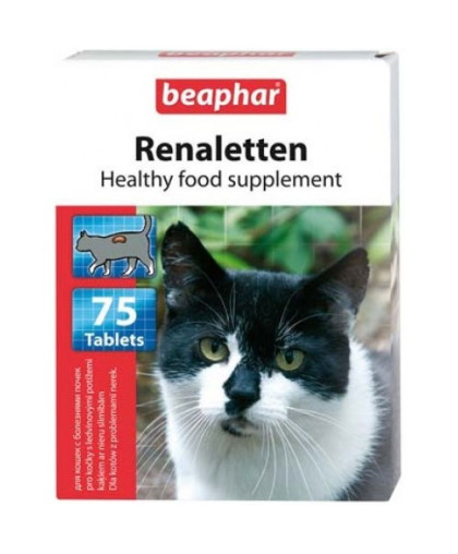 Беафар витамины для кошек Kitty's renaletten 75 таб.*12