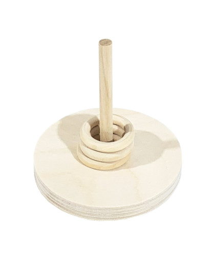 Игрушка для птиц пирамида круглая 10*10*7см LION Игрушка для птиц пирамида круглая 10*10*7см LION