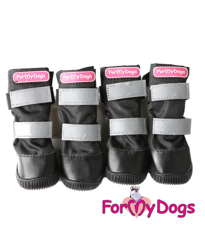 Сапожки для собак зимние с усиленным носком р5 5,7*4,5*9см черные Formydogs Сапожки для собак зимние с усиленным носком р5 5,7*4,5*9см черные Formydogs