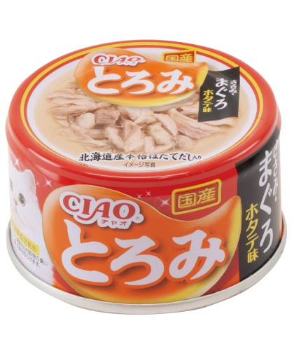 Инаба/INABA ТОРОМИ конс для кошек филе курицы, тунец магуро, гребешок 80гр*24 Инаба/INABA ТОРОМИ конс для кошек филе курицы, тунец магуро, гребешок 80гр*24