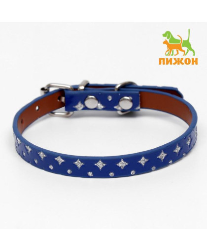 Ошейник для собак Метеорит 32*1см микс цветов Пижон Ошейник для собак Метеорит 32*1см микс цветов Пижон