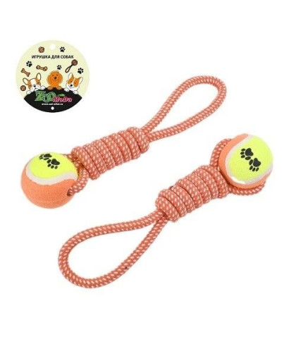 Игрушка для собак грейфер петля Мяч с лапками 30см ZooMoDa Игрушка для собак грейфер петля Мяч с лапками 30см ZooMoDa