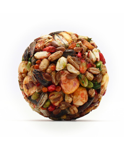 Смайл Кинг/Smile King лакомство для грызунов шарик фруктово-ореховый 25гр Смайл Кинг/Smile King лакомство для грызунов шарик фруктово-ореховый 25гр