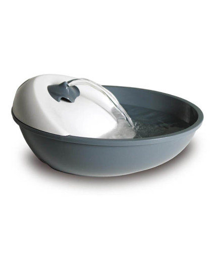 Автопоилка фонтан spring серо-белый 1,8л Feed-Ex Автопоилка фонтан spring серо-белый 1,8л Feed-Ex