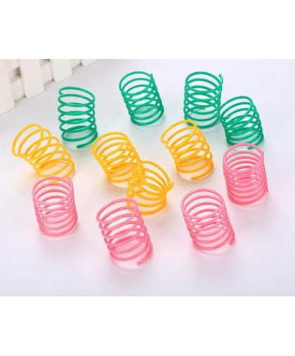 Игрушка для кошек Пружинка 4,5см Антицарапки (1 уп-10шт) Игрушка для кошек Пружинка 4,5см Антицарапки (1 уп-10шт)