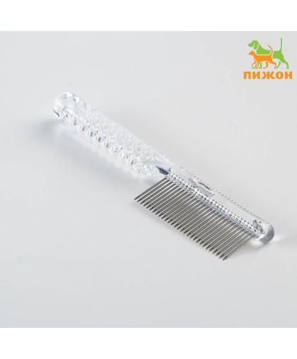 Расческа Пузырьки прозрачная 3,6см Пижон Расческа Пузырьки прозрачная 3,6см Пижон