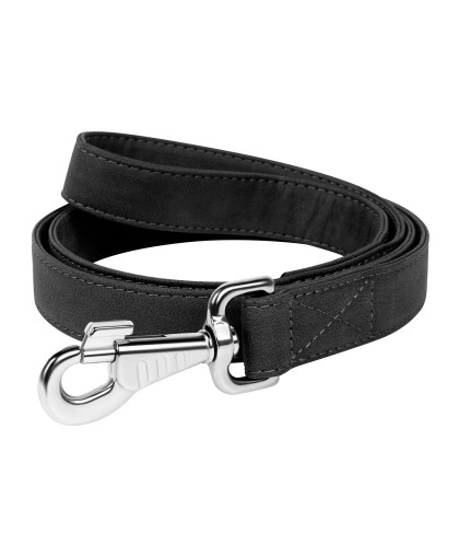  Поводок для собак из искусственной кожи WAUDOG Eco, Ш 25 мм, Дл  122 см черный